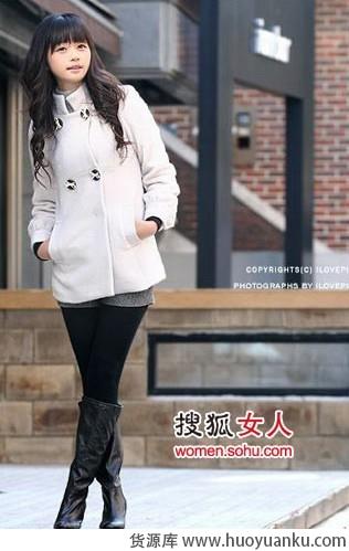 可爱的白色系大衣-第5张图片-货源库 可爱的白色系大衣-第5张图片-货源库