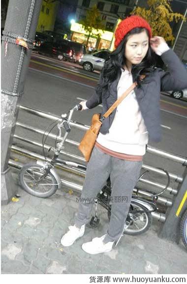 冬季韩国街头流行装扮-第3张图片-货源库