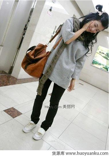 冬季韩国街头流行装扮-第5张图片-货源库