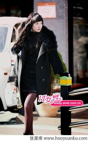 冬季韩国街头的时尚装扮-第3张图片-货源库