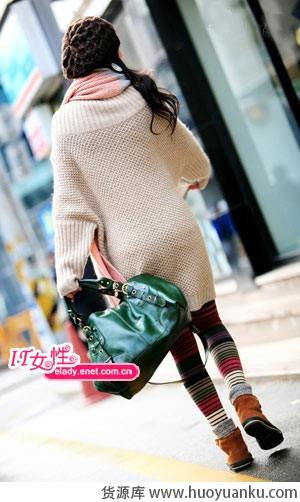 冬季韩国街头的时尚装扮-第7张图片-货源库