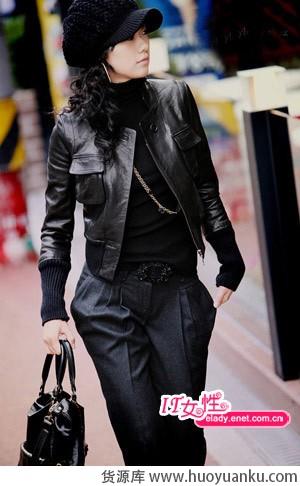 冬季韩国街头的时尚装扮-第8张图片-货源库