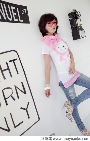 简单朴素便利贴女孩装扮-第3张图片-货源库