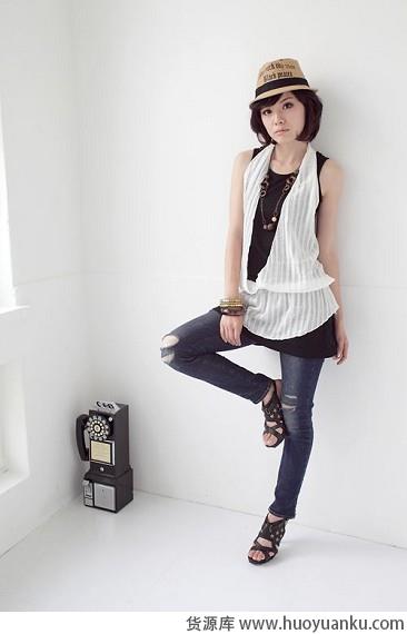 简单朴素便利贴女孩装扮-第6张图片-货源库