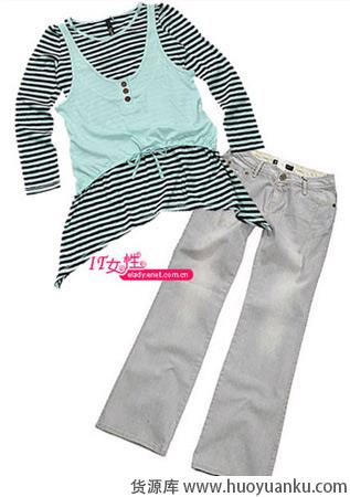 六款简单活泼的学生装-第5张图片-货源库