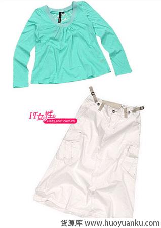 六款简单活泼的学生装-第6张图片-货源库