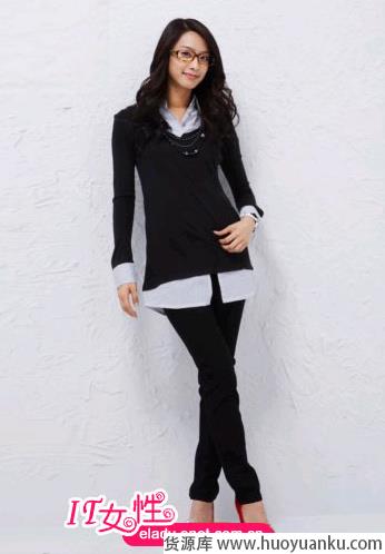 提升成熟高贵气质的黑色调搭配-第3张图片-货源库