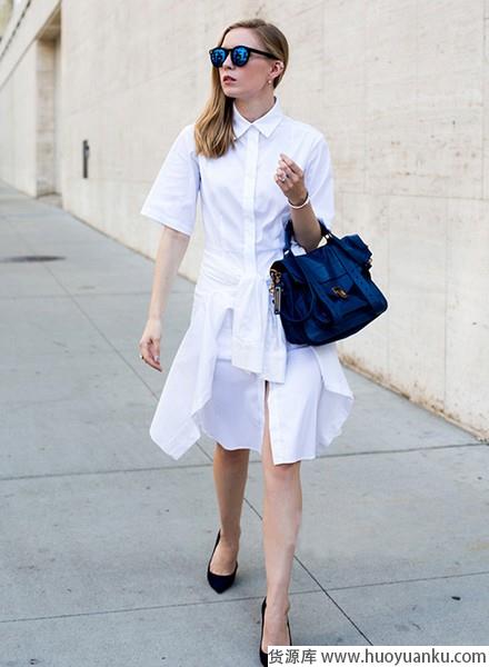 最懂季节的小白裙，颜值与气质齐飞-第4张图片-货源库