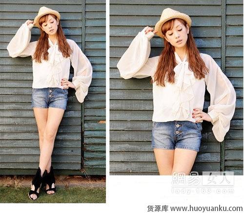 白色衬衫优雅来袭-第5张图片-货源库
