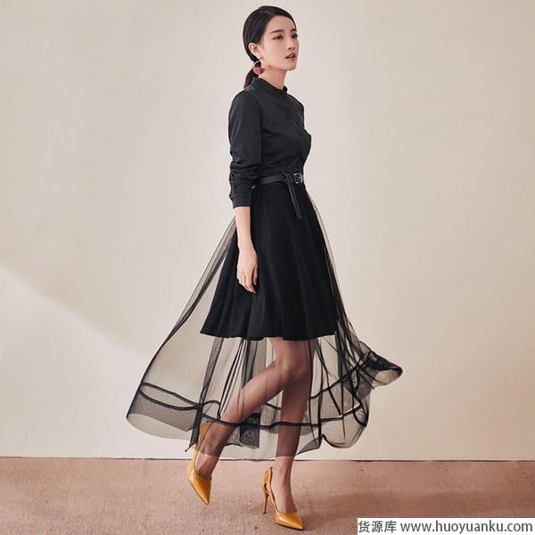 时髦又百变,衬衫裙凹造型从不敷衍-第13张图片-货源库 时髦又百变,衬衫裙凹造型从不敷衍-第13张图片-货源库