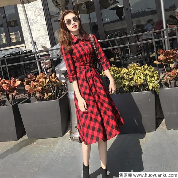 时髦又百变,衬衫裙凹造型从不敷衍-第19张图片-货源库 时髦又百变,衬衫裙凹造型从不敷衍-第19张图片-货源库