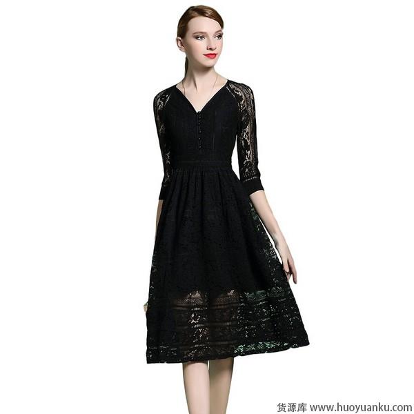 高贵不昂贵，连衣裙静赏暗黑艺术-第10张图片-货源库