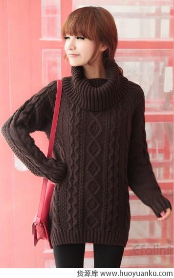 高领保暖气质好-第2张图片-货源库