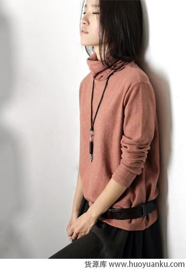 高领保暖气质好-第7张图片-货源库