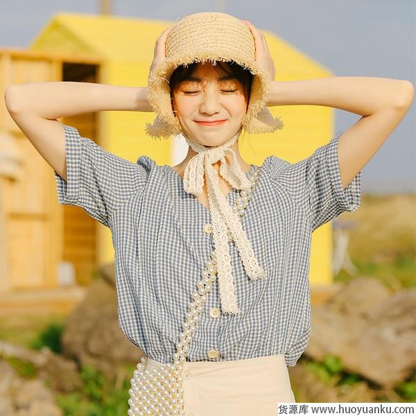 养眼治愈,赴一场田园风格子的清凉之约-第12张图片-货源库 养眼治愈,赴一场田园风格子的清凉之约-第12张图片-货源库