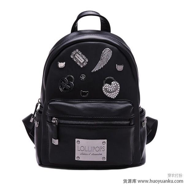 不怕撞包的设计师款双肩包-第9张图片-货源库