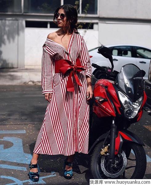 秋季裙装质感为首,换季穿搭有它不愁-第6张图片-货源库 秋季裙装质感为首,换季穿搭有它不愁-第6张图片-货源库