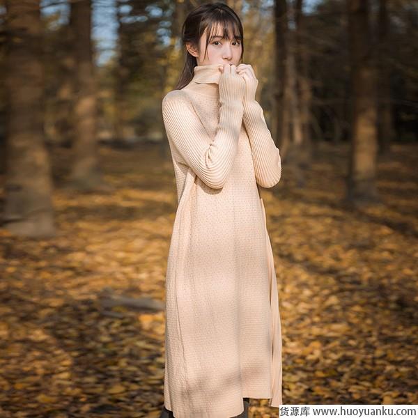 简单舒适凹造型，没有针织裙可不行-第15张图片-货源库