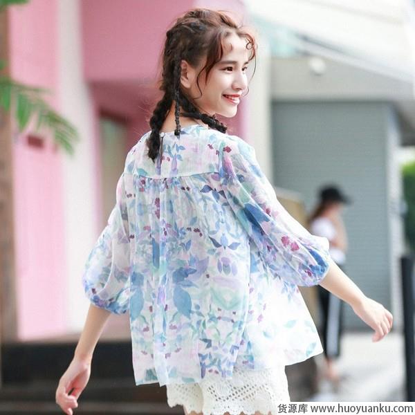 雪纺衫耍起花样来，谁与争锋？-第1张图片-货源库