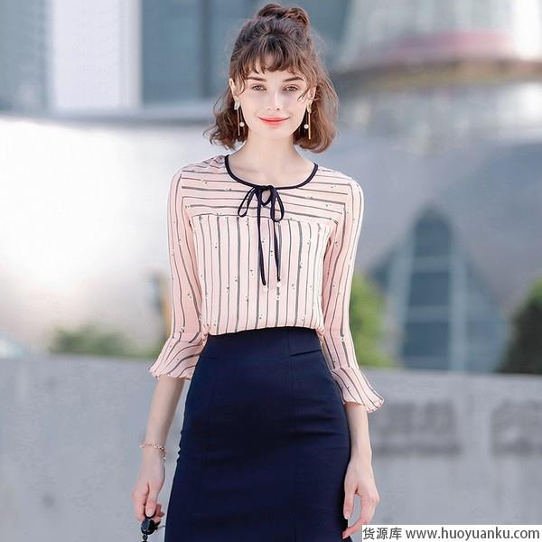 雪纺衫耍起花样来，谁与争锋？-第2张图片-货源库