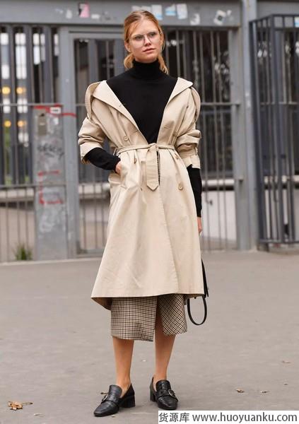 风衣：造型实力派，连接冬与夏-第2张图片-货源库