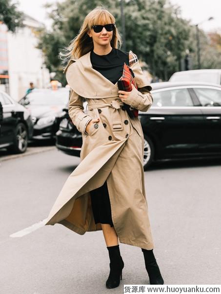 风衣：造型实力派，连接冬与夏-第3张图片-货源库