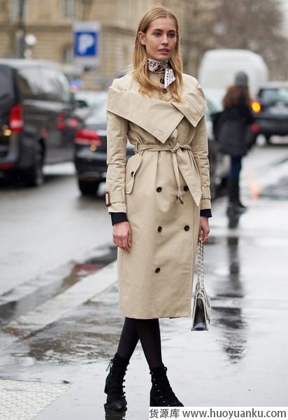 风衣：造型实力派，连接冬与夏-第4张图片-货源库