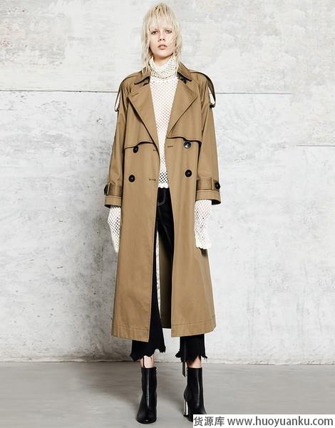 风衣：造型实力派，连接冬与夏-第12张图片-货源库