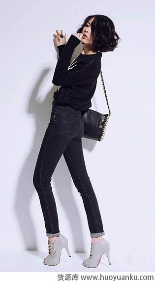 百搭圣品牛仔铅笔裤-第3张图片-货源库 百搭圣品牛仔铅笔裤-第3张图片-货源库