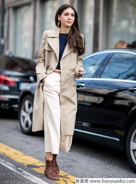 秋装外套选对不选贵，风衣优雅回归-第4张图片-货源库