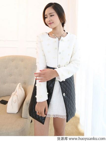 不一样的毛呢超优雅的气质-第1张图片-货源库