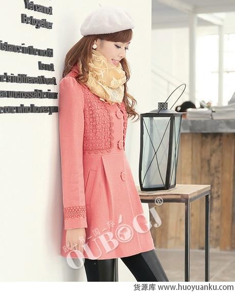 不一样的毛呢超优雅的气质-第2张图片-货源库