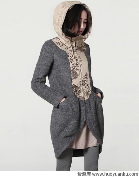 不一样的毛呢超优雅的气质-第5张图片-货源库