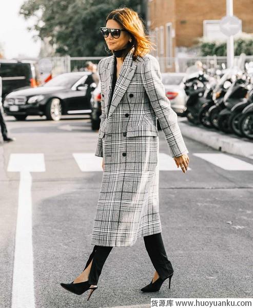 经典无需辩解，格纹毛呢小汇总-第5张图片-货源库