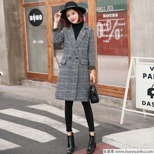 经典无需辩解，格纹毛呢小汇总-第15张图片-货源库