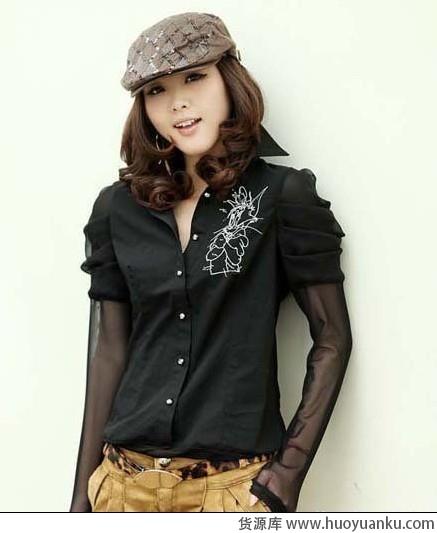 泡泡袖衬衫演绎职场新时尚-第6张图片-货源库 泡泡袖衬衫演绎职场新时尚-第6张图片-货源库