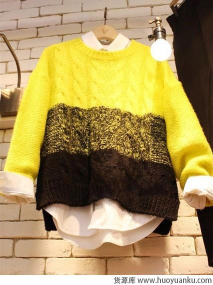 毛衣加厚款御寒不显胖-第2张图片-货源库 毛衣加厚款御寒不显胖-第2张图片-货源库