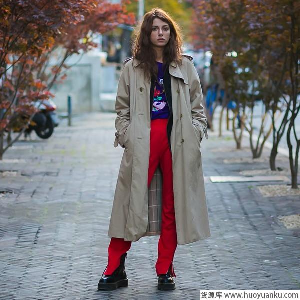 秋装外套选对不选贵，风衣优雅回归-第8张图片-货源库