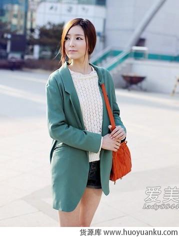 休闲亮色轻薄款西装-第5张图片-货源库