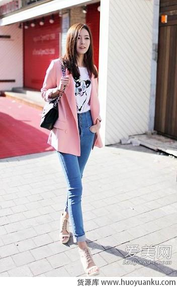 休闲亮色轻薄款西装-第6张图片-货源库