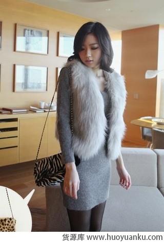 文雅迷人针织裙-第3张图片-货源库