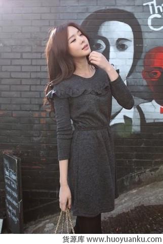 文雅迷人针织裙-第4张图片-货源库