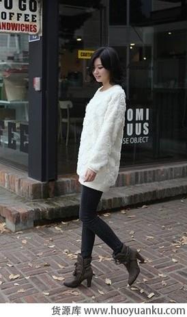 文雅迷人针织裙-第6张图片-货源库