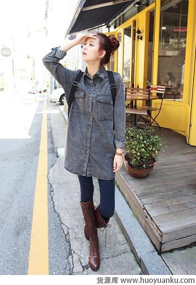 教你牛仔衬衫怎么搭-第1张图片-货源库 教你牛仔衬衫怎么搭-第1张图片-货源库