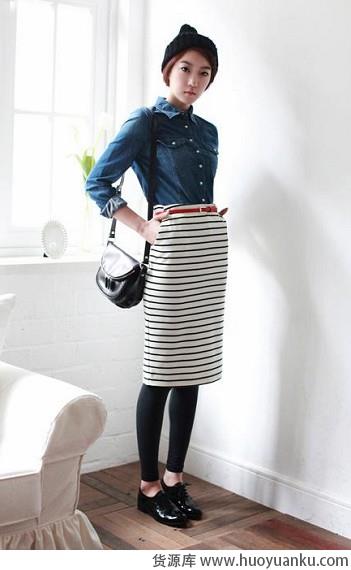 教你牛仔衬衫怎么搭-第7张图片-货源库 教你牛仔衬衫怎么搭-第7张图片-货源库