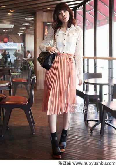 雪纺长裙夏日至in穿搭-第9张图片-货源库 雪纺长裙夏日至in穿搭-第9张图片-货源库