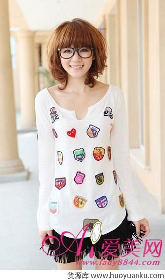 甜美个性初春潮T-第1张图片-货源库 甜美个性初春潮T-第1张图片-货源库