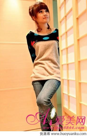 甜美个性初春潮T-第2张图片-货源库 甜美个性初春潮T-第2张图片-货源库