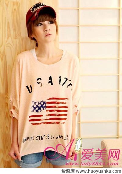 甜美个性初春潮T-第3张图片-货源库 甜美个性初春潮T-第3张图片-货源库