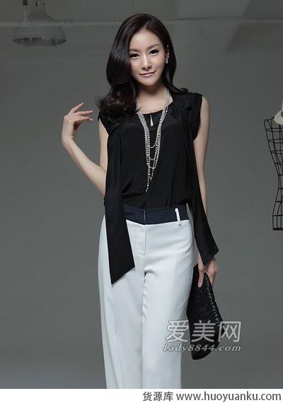 轻透雪纺衫知性又优雅-第8张图片-货源库 轻透雪纺衫知性又优雅-第8张图片-货源库